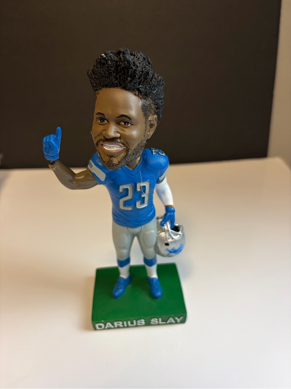 Darius Slay Detroit Lions #23 Bobblehead - Blue Jersey
